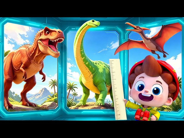 Which Dinosaur is the Biggest? | Dinosaur Stories for Kids | Nursery Rhymes & Kids Songs | BabyBus