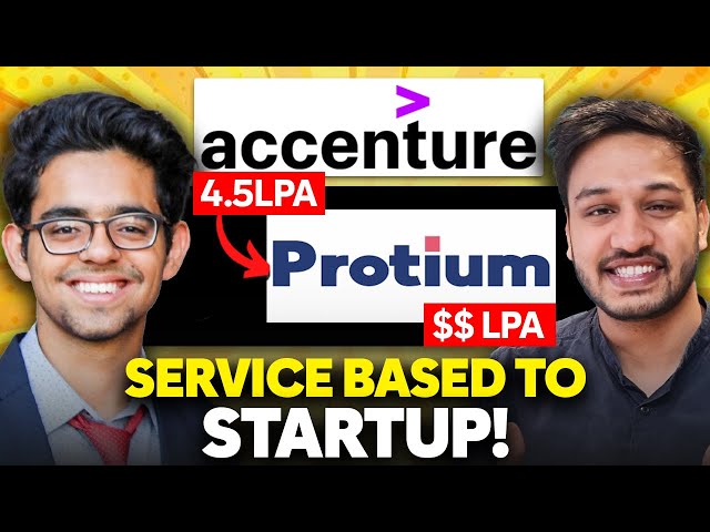 Left Accenture to join Fintech Startup  | Service Based to Startup | Protium Interview Experience