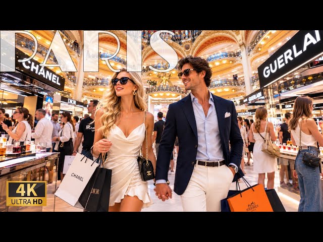 🇫🇷Paris 4K HDR] Shopping in Paris? This Is Shopping Heaven!🇫🇷🛍️  22/August/2026