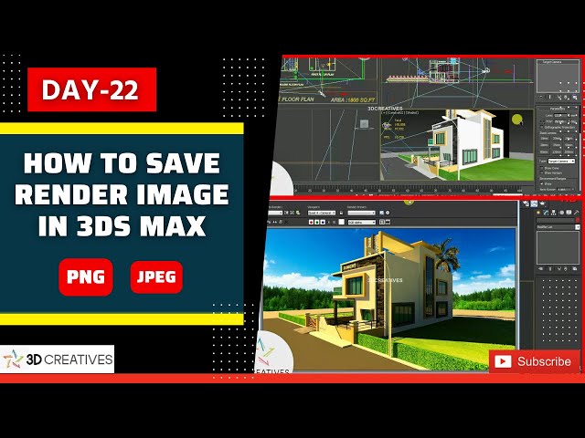 How to Save Render image in 3Ds Max
