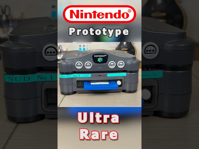 Rare Nintendo 64 Disk Drive Prototype FOUND!