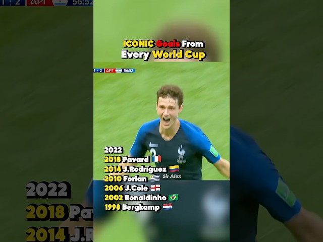 ICONIC Goals From Every World Cup