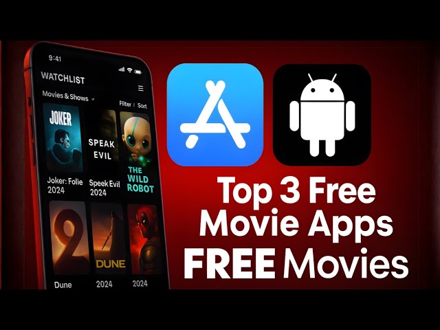 Top 3 Free Movie Apps for 2025! 🎬 Watch Unlimited Movies on Android & iPhone (Legally)