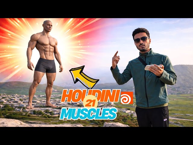 NEW Houdini 21 Muscle – Ottis Solver & Auto Tension Explained