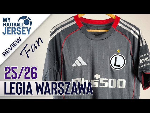 Legia Warszawa Third Jersey 25/26 (KKFOO1) Fan Version Review