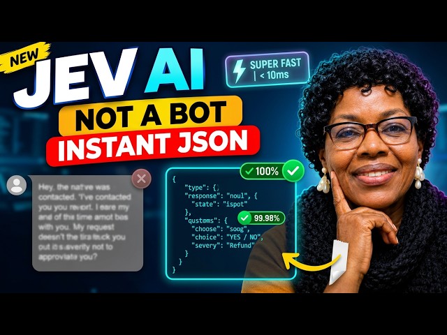 BIG NEWS! Jev AI is not a Chatbot