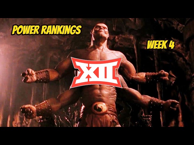 Big 12 power rankings (week 4)