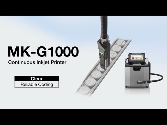 High-Speed Industrial Coding & Traceability | KEYENCE MK-G Continuous Inkjet Printer