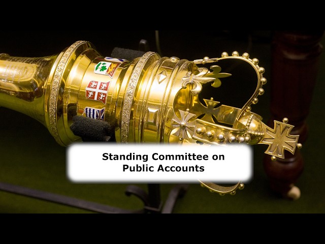 Standing Committee on Public Accounts - September 22nd, 2026
