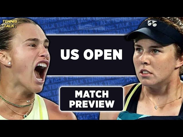 SABALENKA vs NOSKOVA | US Open 2026 QF | Tennis Talk Preview