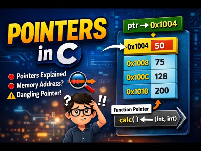 Demystifying C Pointers | Easy Pointers Explained