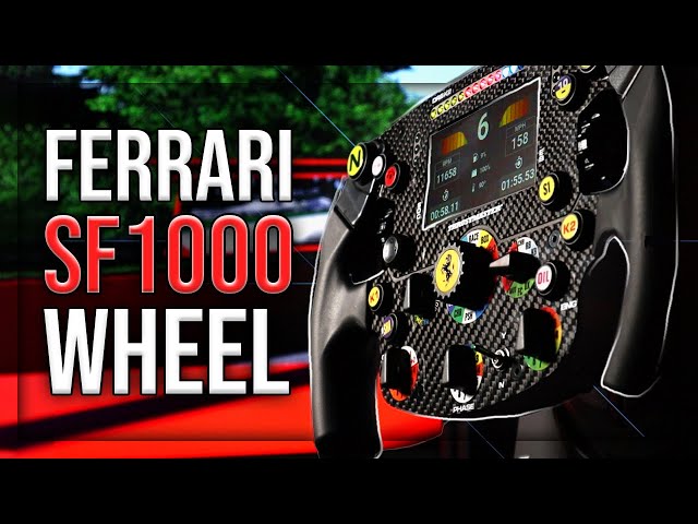The BEST F1 Sim Racing Wheel? Thrustmaster Ferrari SF1000 Review