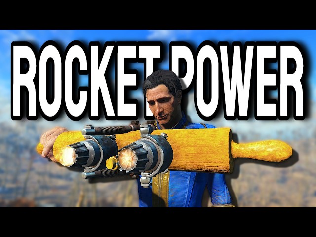 Fallout 4, But All Weapons Are Rocket Powered