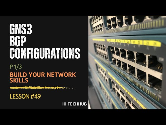 GNS3 - BGP Configurations 1
