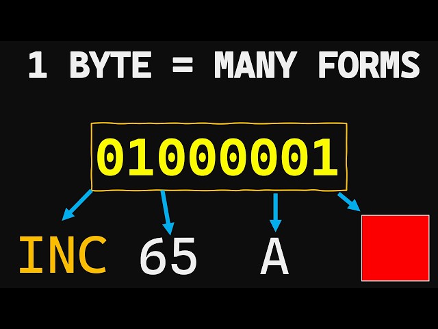 Your Computer Doesn't Know What a Byte Means