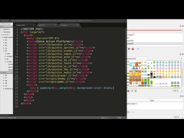HTML5 Mobile Game Development Tutorial, Implementing Enemies