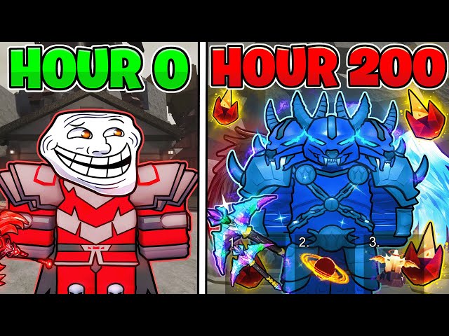 I SPENT 200 HOURS In Roblox THE FORGE..