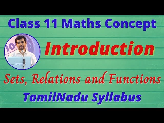 Introduction  to Sets,Cartesian Products  Class 11 Maths Concept of Exercise 1.1