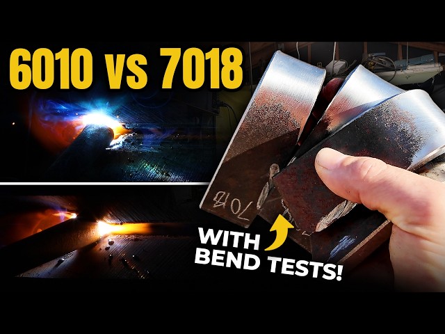 Does Electrode Choice Matter? 6010 vs 7018 Open Root Stick Welding