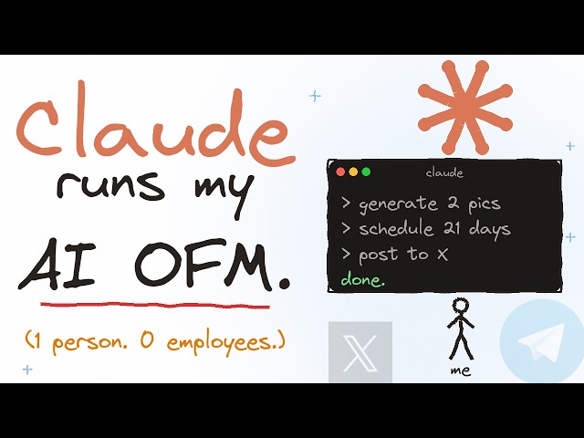 I run AI OFM with Claude.