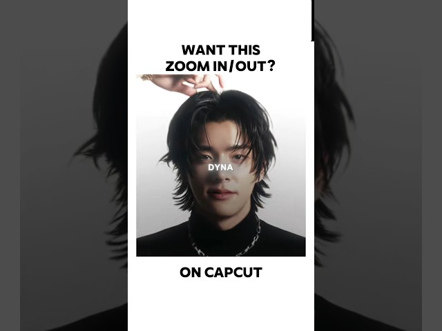 want this smooth zoom in/out effect? easy capcut tutorial! #capcut #edit #tutorial