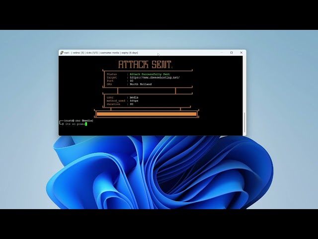 Rust Network - SHOWCASE - C2/BOTNET - BEST DDOS 2026