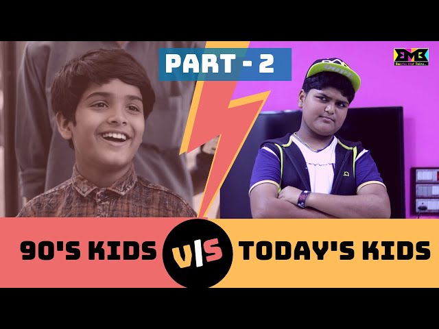 90s Kids VS Todays Kids | BMB