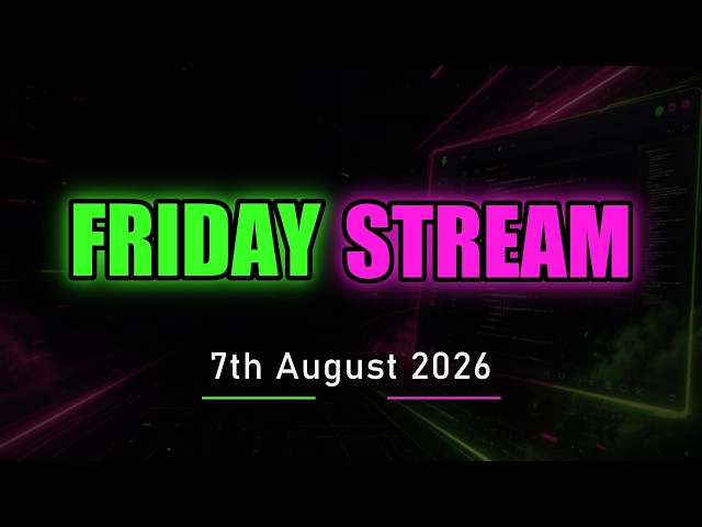 FRIDAY STREAM WITH SIR MEME | 7TH AUGUST