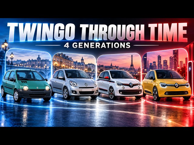 Renault Twingo Evolution — From First Generation to E-Tech Electric | Full History & Review
