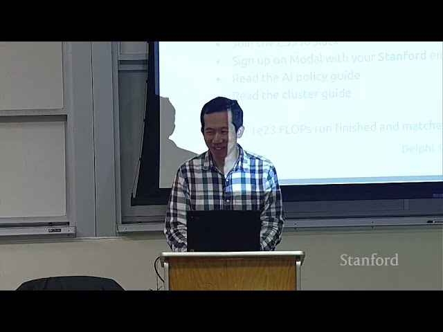 Stanford CS336 Language Modeling from Scratch | Spring 2026 | Lecture 2: PyTorch (einops)