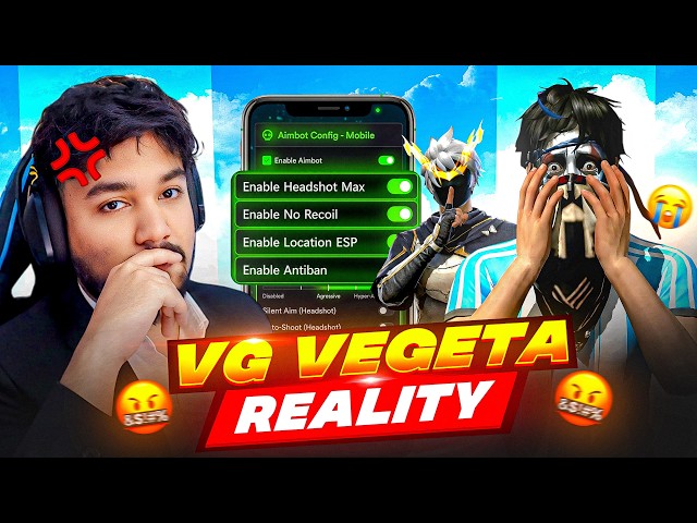 VG Vegeta Phone Check On Live !!🤬⚠️ The Reality Of Vasu Gamer 🤡