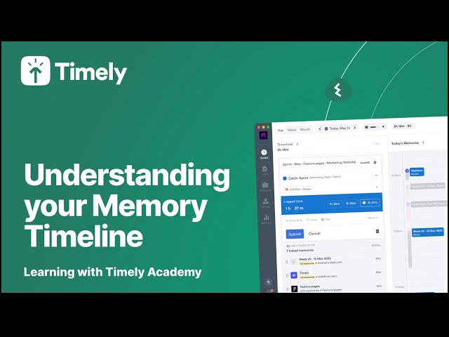 Understanding your Memory timeline