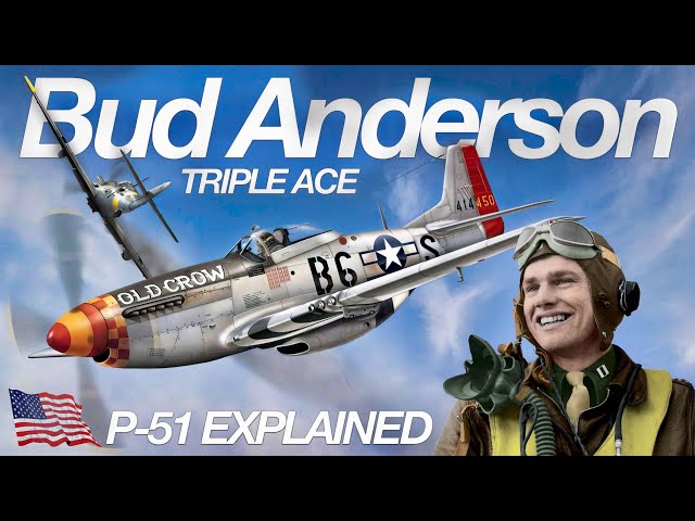 BUD ANDERSON | WWII TRIPLE ACE | Explaining the P-51 Mustang | American Pilots