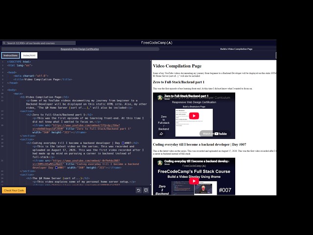 Coding Everyday till I become a Backend Developer | Day #008