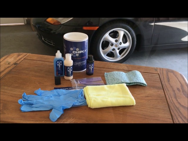 Before and After Footage of ChipEx Paint Chip Repair System Results