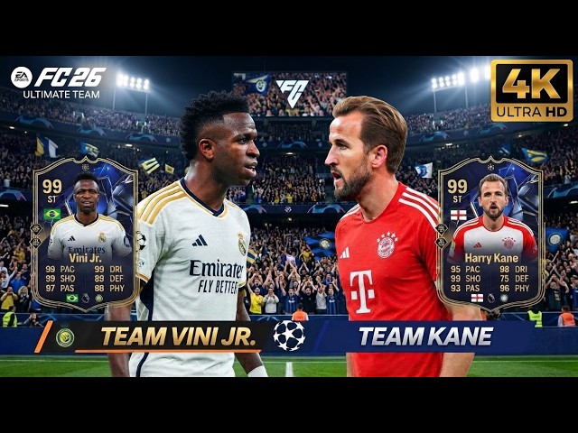 Team Vini Junior vs. Team Harry Kane FC 26 - Ultimate Team | [Xbox Series S™] 4K