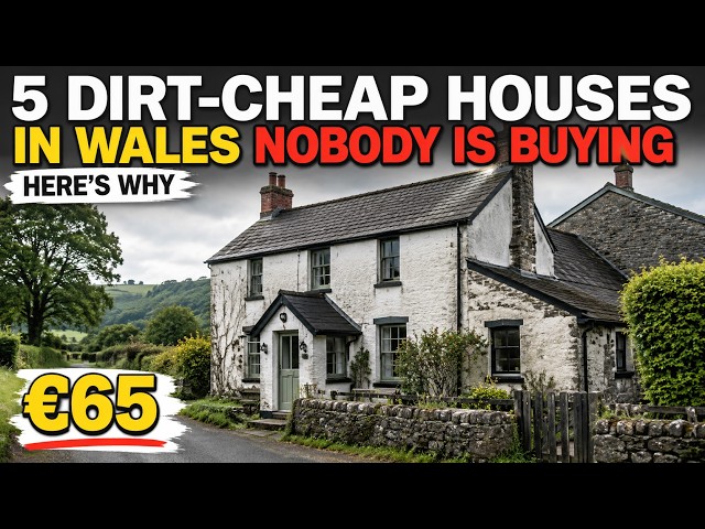 5 Dirt-Cheap Houses in Wales Nobody Is Buying — Here’s Why