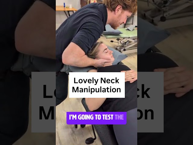 Treating neck pain with osteopathic manipulation ￼