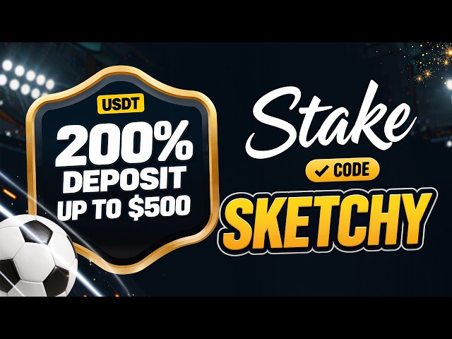 Stake Promo Code "SKETCHY" — Exclusive Top-Up Bonus, Rakeback & VIP Rewards