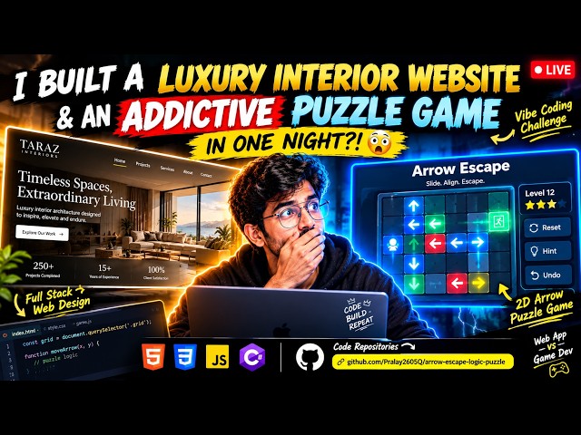 Vibe Coding Challenge Built a Addictive Puzzle Game $1999999🤯