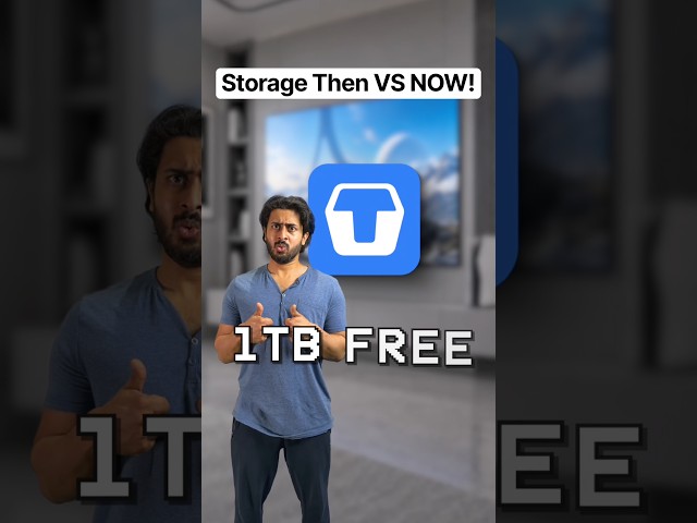 Storage Then VS NOW!