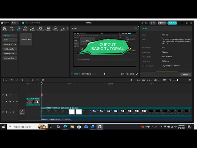BASIC CUPCUT TUTORIAL - PTTV