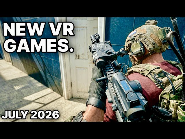 7 New VR Games & VR News (July 2026)