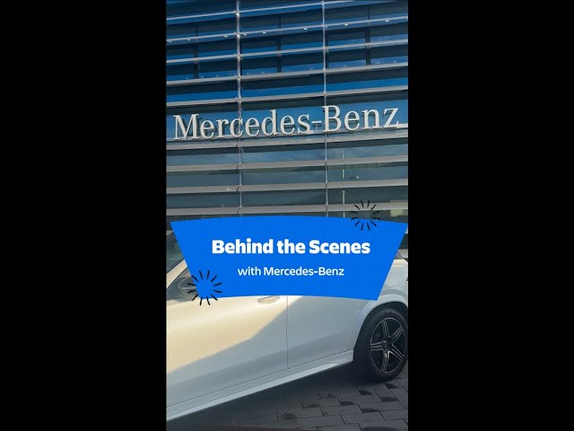 BTS with Mercedes Benz