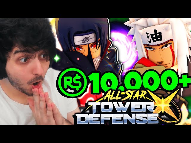 I Became OVERPOWERED With Naruto Units in All Star Tower Defense X!