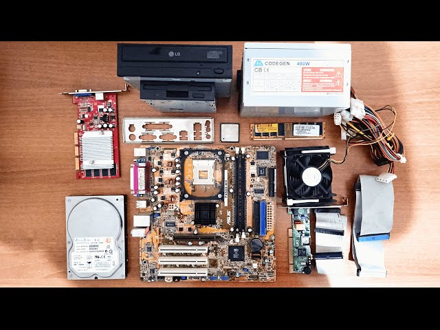 Intel Pentium 4 HT 530 + Palit FX5200 Retro PC Build! | Test in 3 Games #12