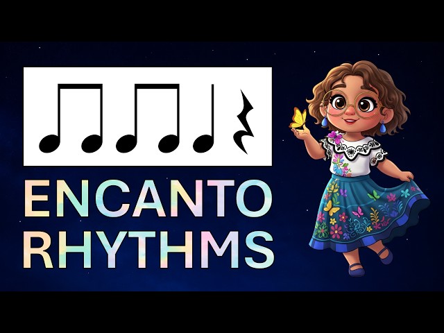 Encanto Rhythms 🇨🇴 Easy Eighth Note Practice