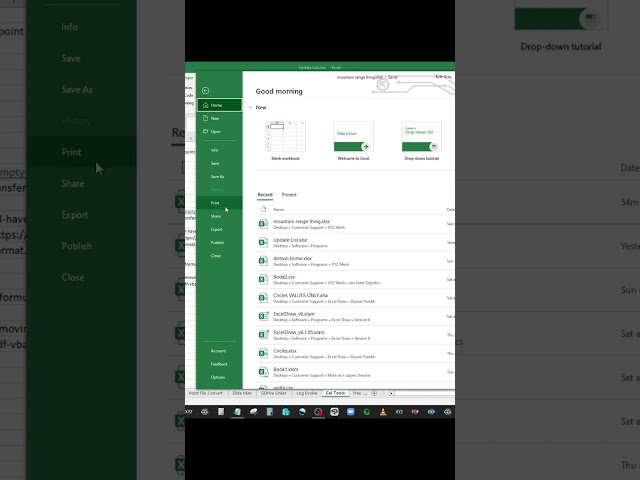 How to only print part of an Excel Worksheet - Tech Tip Gray Technical