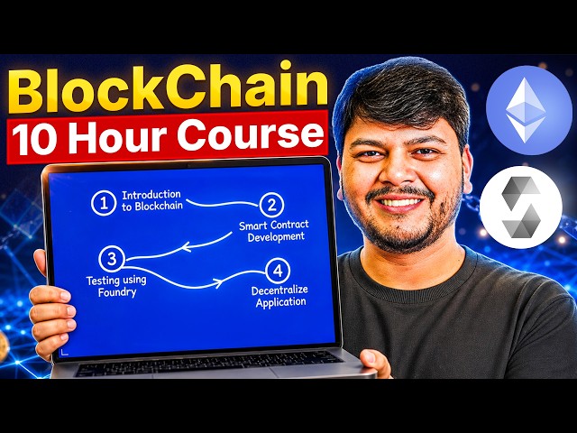 Blockchain Developer Full Course 2026 in Hindi | Solidity, Ethereum, Foundry & dApp