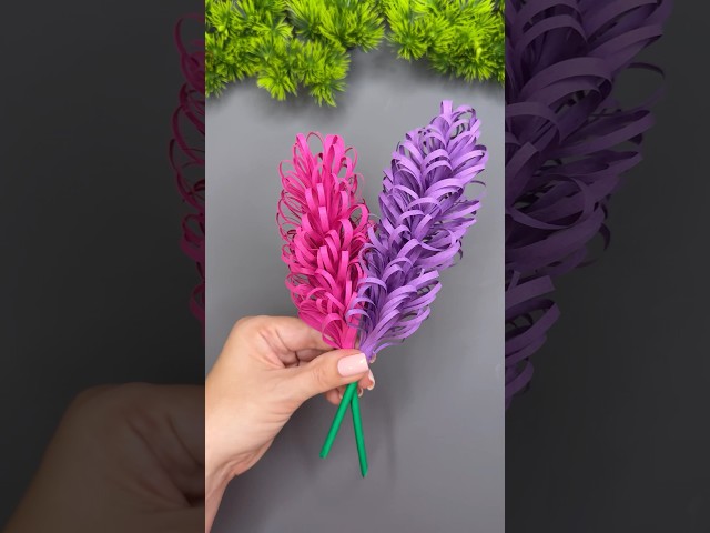 WoW! Easy Craft Ideas! DIY Paper Flowers Tutorial #handmade #diy #shorts